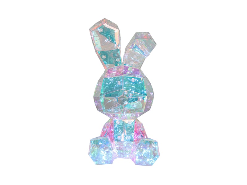 VEILLEUSE LAPIN H25C LAPIN - Conforama A