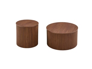 Table basse  coloris bois foncé MAISONORA 