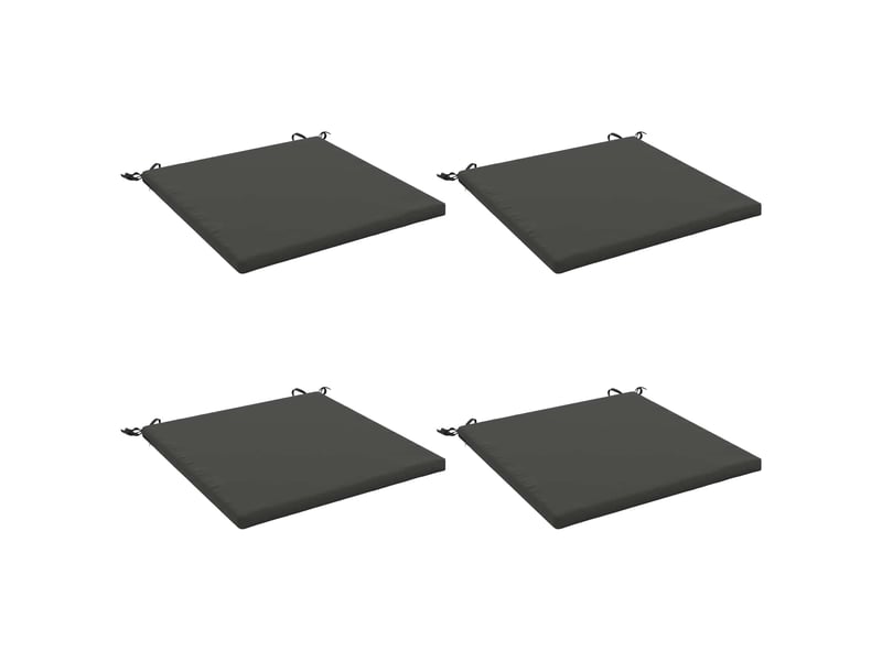 Lot de 4 coussins de siège, coussins d'assise soest 100 % polyester cf60231 - Conforama A