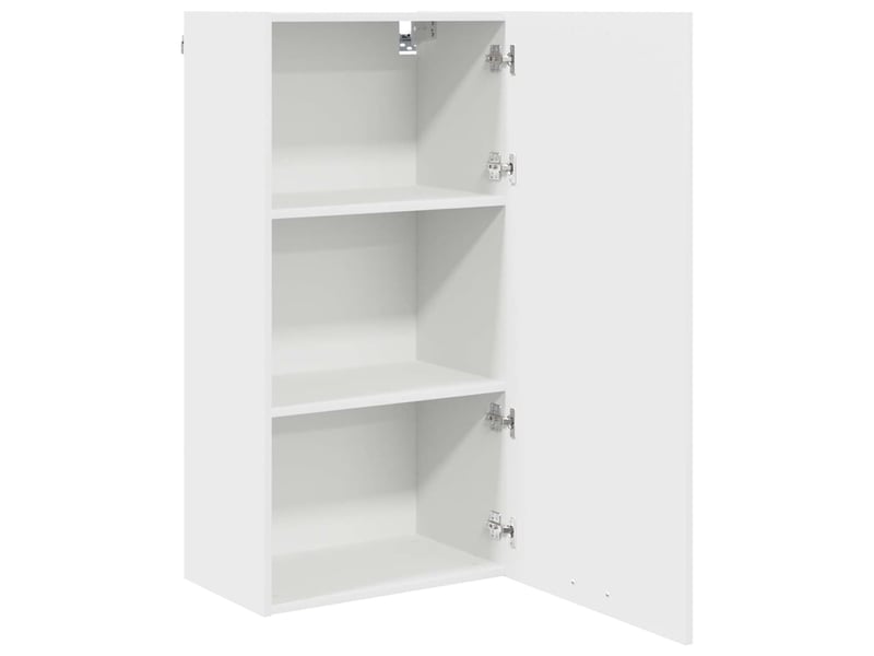  Meuble de rangement cuisine, armoire suspendue blanc 50x31x100cm bois d'ingénierie  - Conforama E