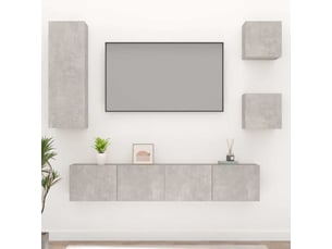 Meuble tv coloris gris  <strong></strong>  <strong></strong>