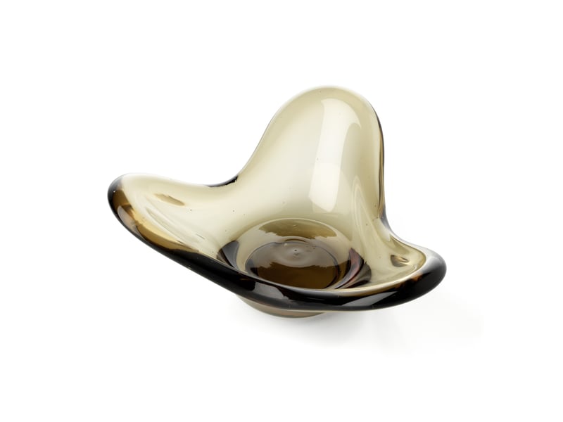  Le bougeoir liquid form - fumé  - Conforama D