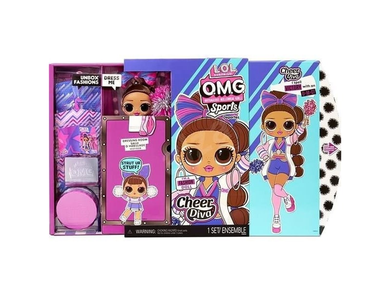  Poupée mannequin sports chant de divas omg 24 cm multicolore avec tenue et accessoires 577508EUC - Conforama D