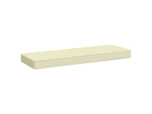 Coussin de banc, coussin d'assise, coussin pour chaisecanapé 1 pièce vught 100 % polyester crème cf51835