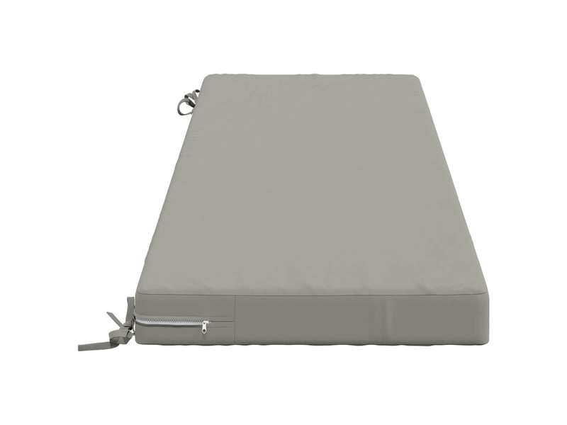 Coussin de banc, coussin d'assise, coussin de canapé soest 100 % polyester gris 150 x 50 x 8 cm cf53283 - Conforama D