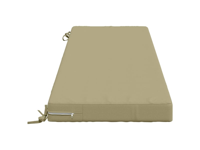  Coussin de banc, coussin d'assise, coussin de canapé soest 100 % polyester vert clair cf53706  - Conforama D