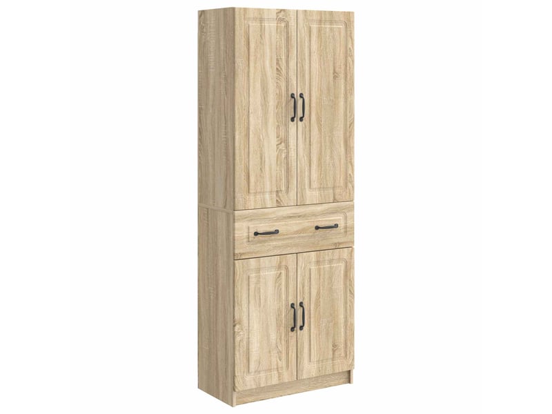  Buffet - ensemble de meubles 2 pc chêne sonoma bois d'ingénierie  - Conforama A