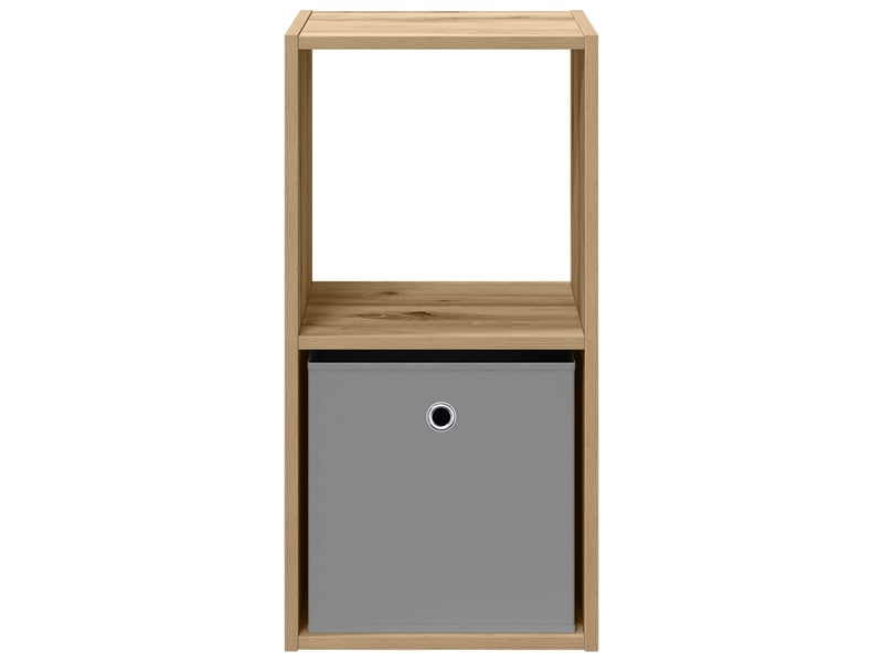  Table de chevet - cabinet de chevet - table de nuit chêne artisanal 35 x 32 x 68,5 cm  - Conforama E