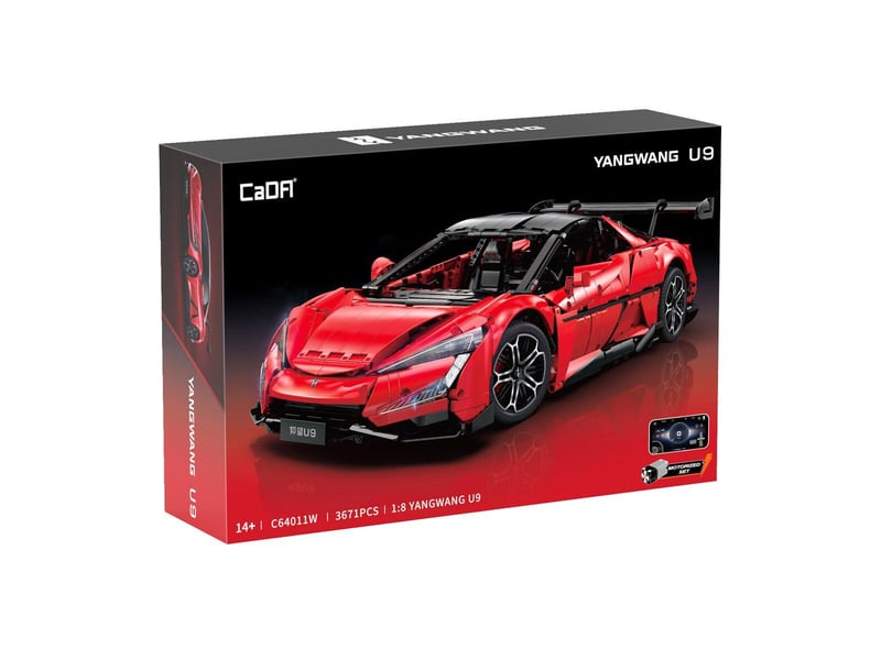 Cada yangwang u9 1:8 rouge bricks 402924 - Conforama D