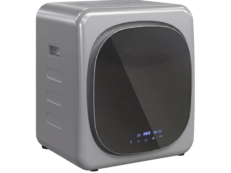 Sèche-linge à évacuation 48x40x56 cm 4 kg 800 w argent - Conforama A