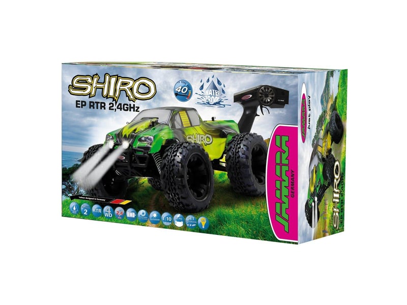  Shiro monstertruck 4wd 1:10 nimh 2,4ghz avec led 53366 - Conforama B