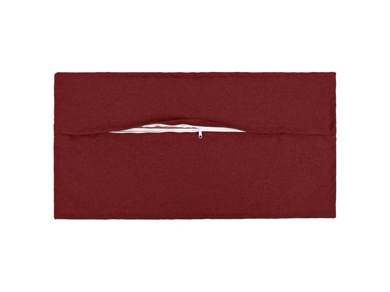  Lot de 6 coussins avec oreiller, coussins décoratifs houten bordeaux lin synthétique cf51299  - Conforama C