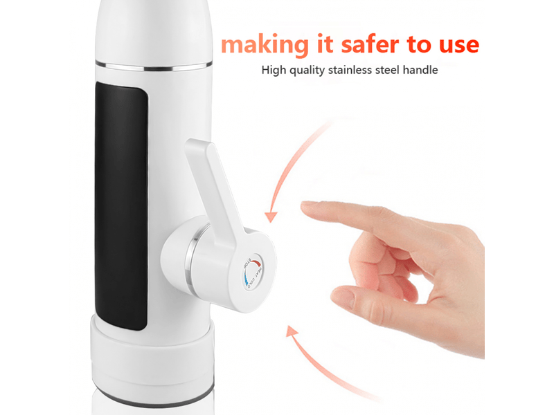Chauffe-eau électrique robinets chauffe-eau instantané robinets chauffe rapide à robinet chauffe-eau à affichage numérique lcd - Conforama D
