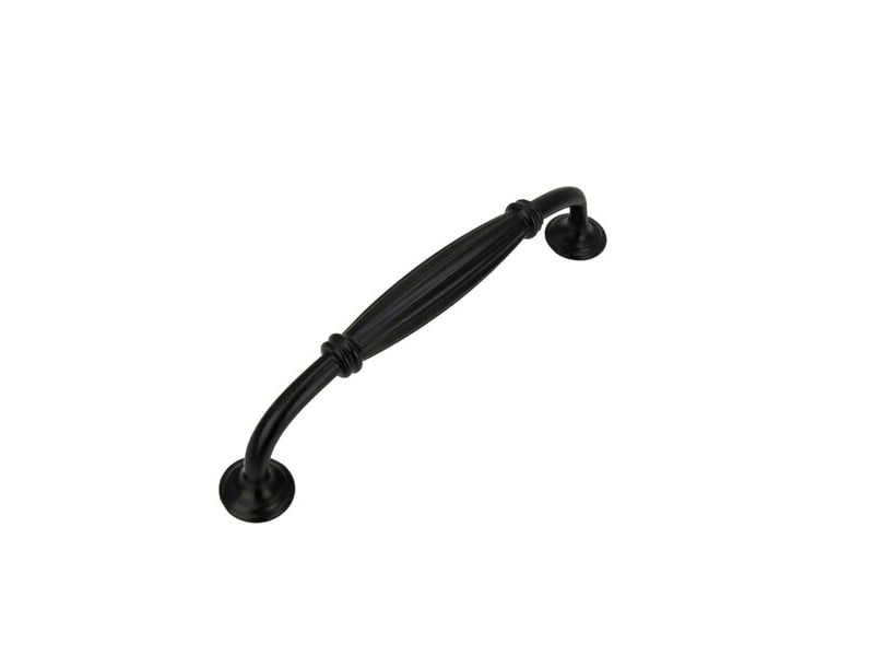  Tireur de meuble métallique noir de 128 mm  - Conforama A