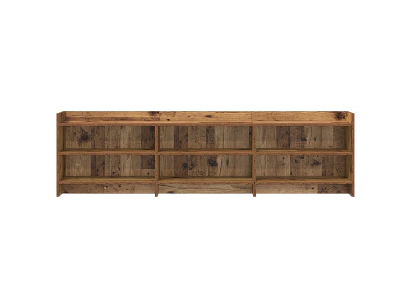  Meuble tv - banc tv - meuble de rangement 168 x 33 x 47 cm bois ancien bois d'ingénierie  - Conforama D
