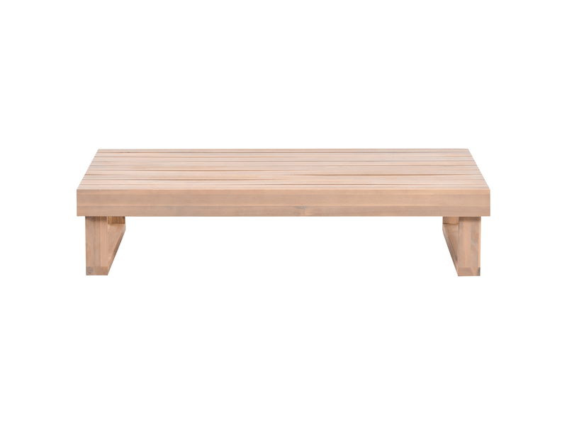  Table basse de jardin marettimo 60 cm 110 cm bois d'acacia certifié marron clair  - Conforama D