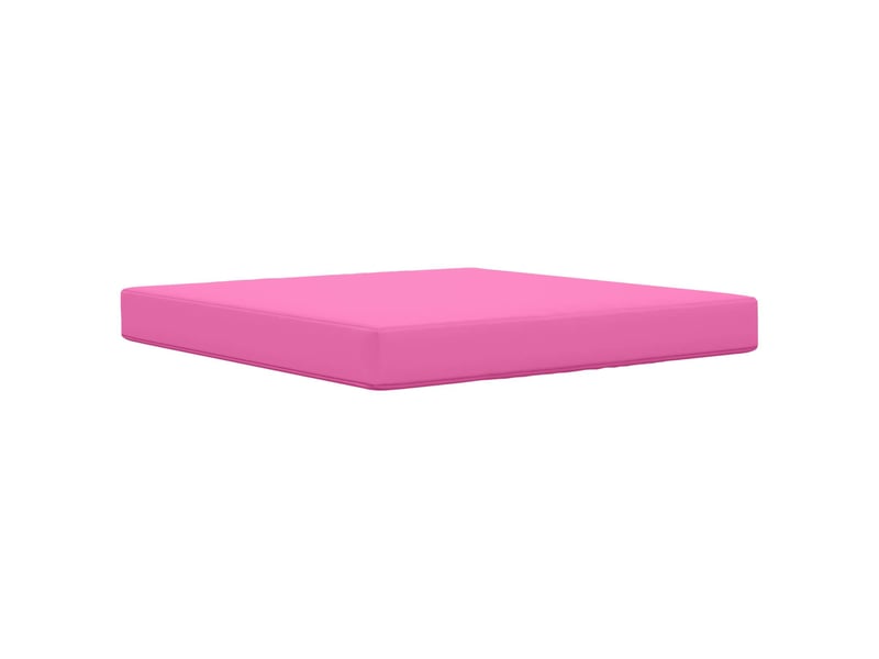  Coussin de canapé d'extérieur, coussin de chaise polyester rose 80 x 80 cm cf54142  - Conforama D