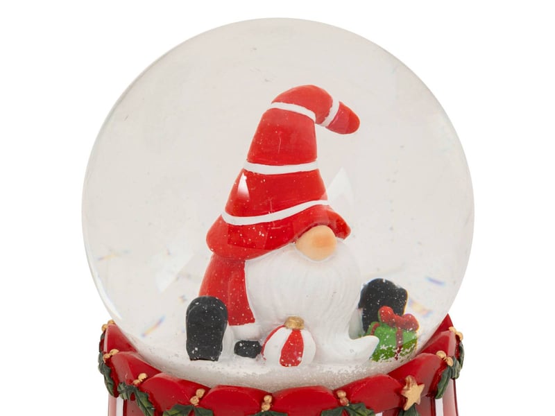  Boule neige gnomes 100mm 2ass  - Conforama D