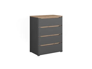 Commode 1 tiroir(s) <strong>VICCO</strong> <strong></strong> coloris gris largeur 80 cm