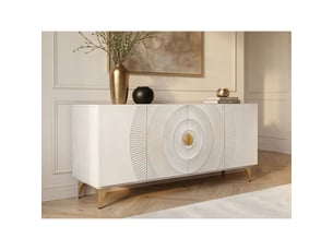 Buffet    <strong>MEUBLORAMA</strong> <strong></strong> - 177 cm coloris blanc 