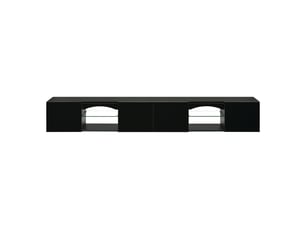 Meuble tv coloris noir SWEIKO