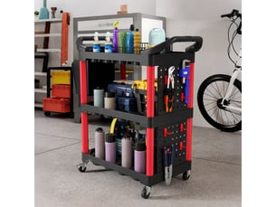 Bibliotheque coloris bicolore 3 étagère(s) BEAUNIV - 95 cm x 96 cm