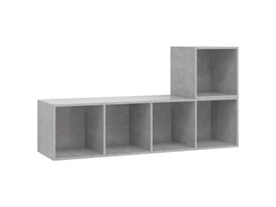 Meuble tv coloris gris 37 cm