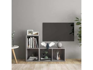 Meuble tv coloris gris 72 cm <strong></strong>  <strong></strong>