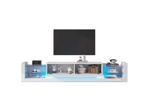 Meuble tv coloris blanc  SOGEU  