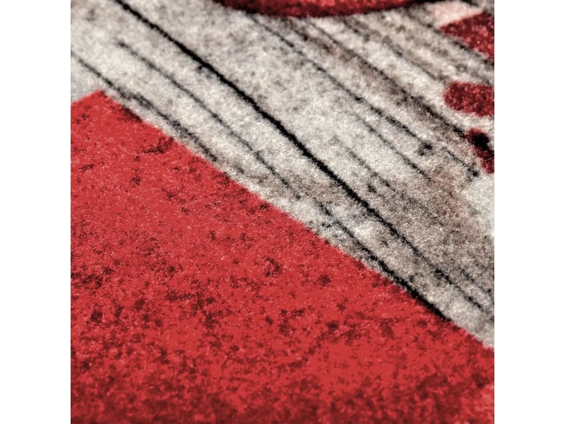  Tapis de sol à motif tomate lavable cuisine couloir 150 x 45 cm en polyamide rouge 02_0046713  - Conforama D