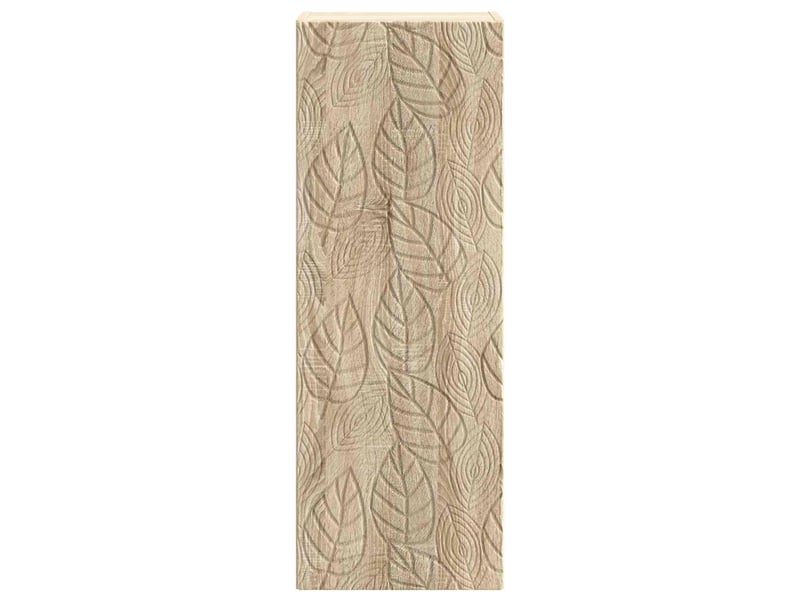  Armoire murale salon 33x34,5x90cm bois d'ingénierie chêne sonoma shl648  - Conforama C