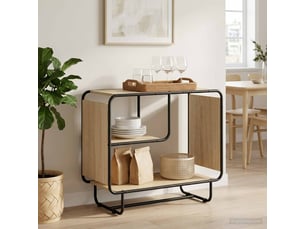 Buffet    <strong></strong> <strong></strong> - 80 cm coloris beige 