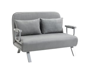 Fauteuil fixe <strong>STILVORA</strong> <strong></strong> Polyester gris vendu A l'unité