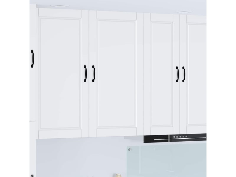 Meuble mural de cuisine, armoire de cuisine blanc 50x31x100cm bois d'ingénierie shl9454 - Conforama B