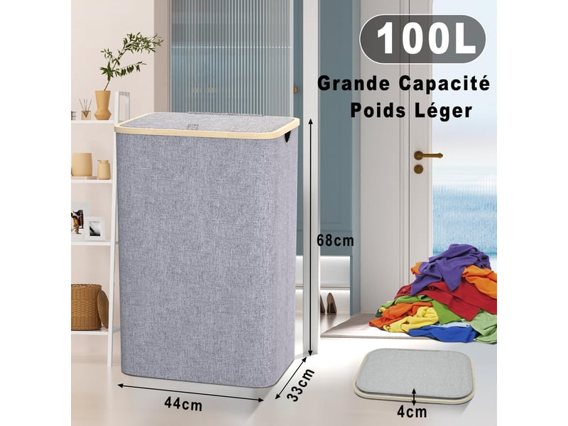  Étagère à chaussures, porte-chaussures à 10 couches, range-chaussures de grande capacité, adapté 27 à 36 paires, meuble à chaussures avec étagères réglables, gain de place ebf110xj01  - Conforama B