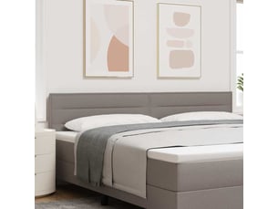 Tete de lit  largeur 200 cm   taupe