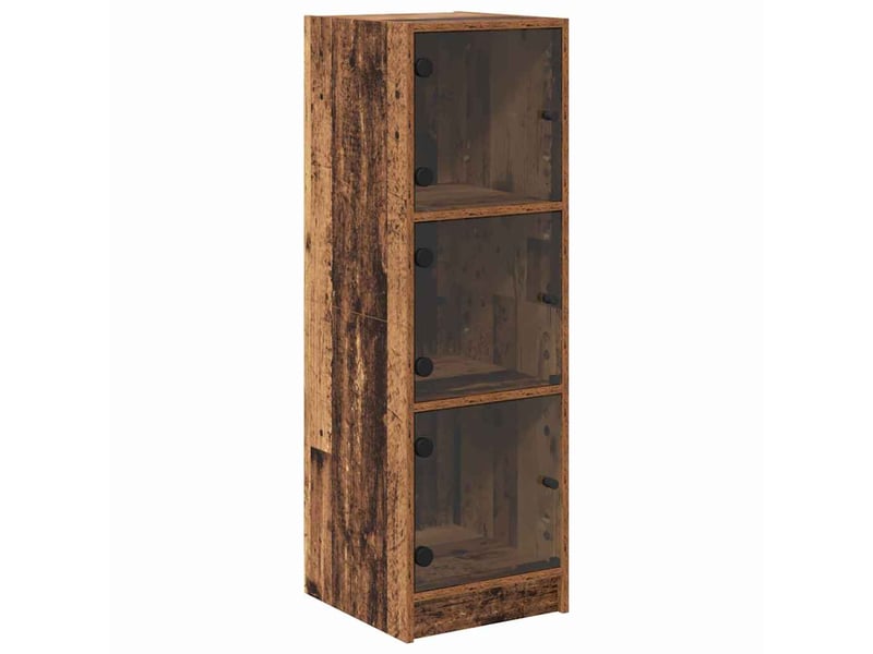  Buffet - haut armoire bois ancien 35 x 37 x 109 cm bois d'ingénierie  - Conforama A