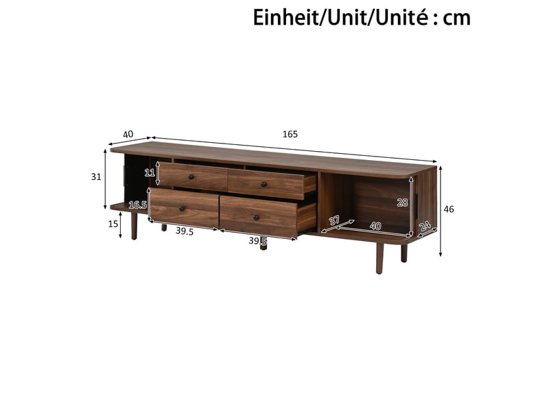  Lit double 180x200 cm avec sommier à lattes, tête de lit rembourrée, lit capitonné beige en chenille  - Conforama C