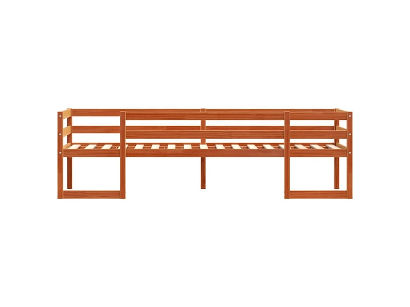  Cadre de lit pour enfants - lit jeune sans matelas  marron 90x200 cm  - Conforama E
