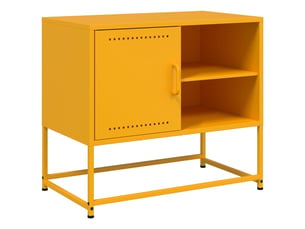 Meuble tv coloris jaune 68 cm <strong></strong>  <strong></strong>