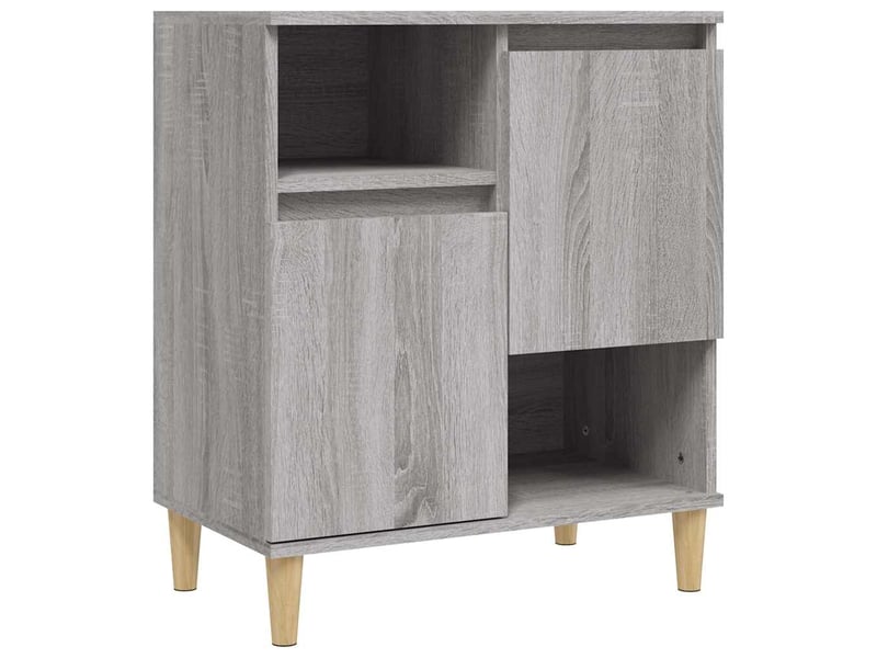  Buffet - bahut - meuble de rangement sonoma gris 60x35x70 cm bois d'ingénierie  - Conforama A