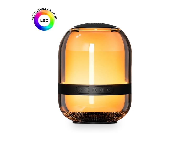  Dynabass - dbe25 - enceinte portable led - bluetooth 5.4 - éclairage rgb  - Conforama A