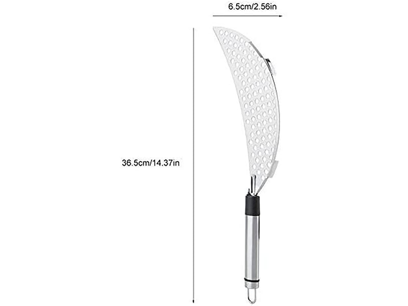  Passoire en acier inoxydable pour casserole de cuisine tout usage pour tamis, passoire endurance crescent  - Conforama B