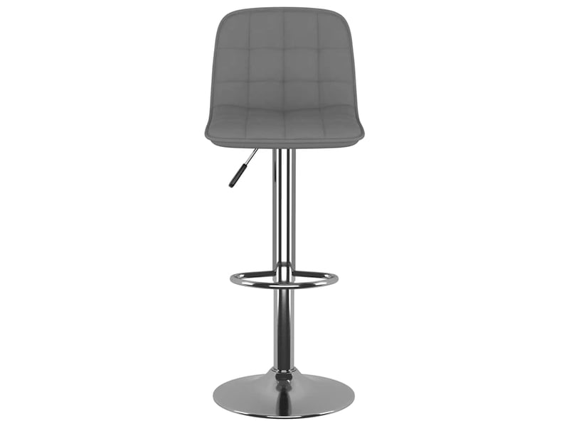  Lot de 2 tabouret de bar, chaise de bar gris clair tissu shl88783  - Conforama D