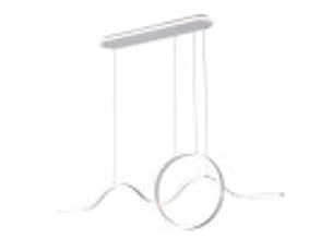 Fabrilamp year, suspension, moderne, led, 177 w, 15756 lm, 3000-4000-6000 k, blanc, 50-118.5 x 120 x 15 cm