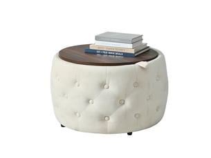 Pouf / repose pied PANGIVO beige