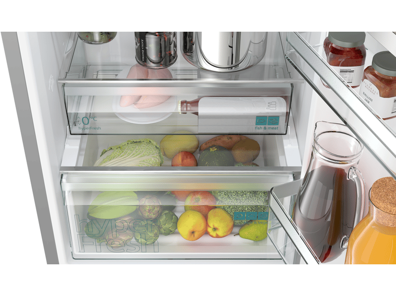  Réfrigérateur combiné siemens kg36neicf iq300 nofrost 321l inox  - Conforama D