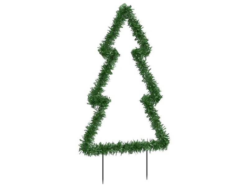  Décoration lumineuse arbre de noël avec piquets 115 led 90 cm  - Conforama D