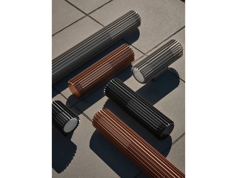  Potelet luminaire aludra 95 aluminium seaside marron metallise h. 95,4 ip44 nordlux-extérieur 2118038261 - Conforama D