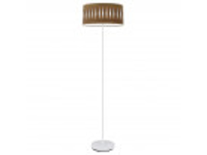  Lampadaire fabrilamp piron e27 coloris blancbois foncé 165 x 40 x 40 cm 177241084 - Conforama B